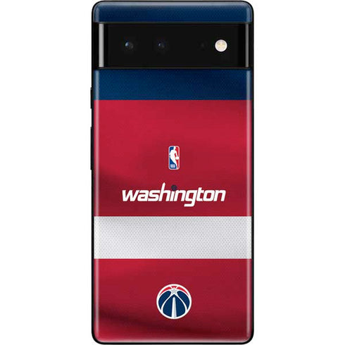 NBA Washington Wizards Jersey Google Pixel 6 Skin